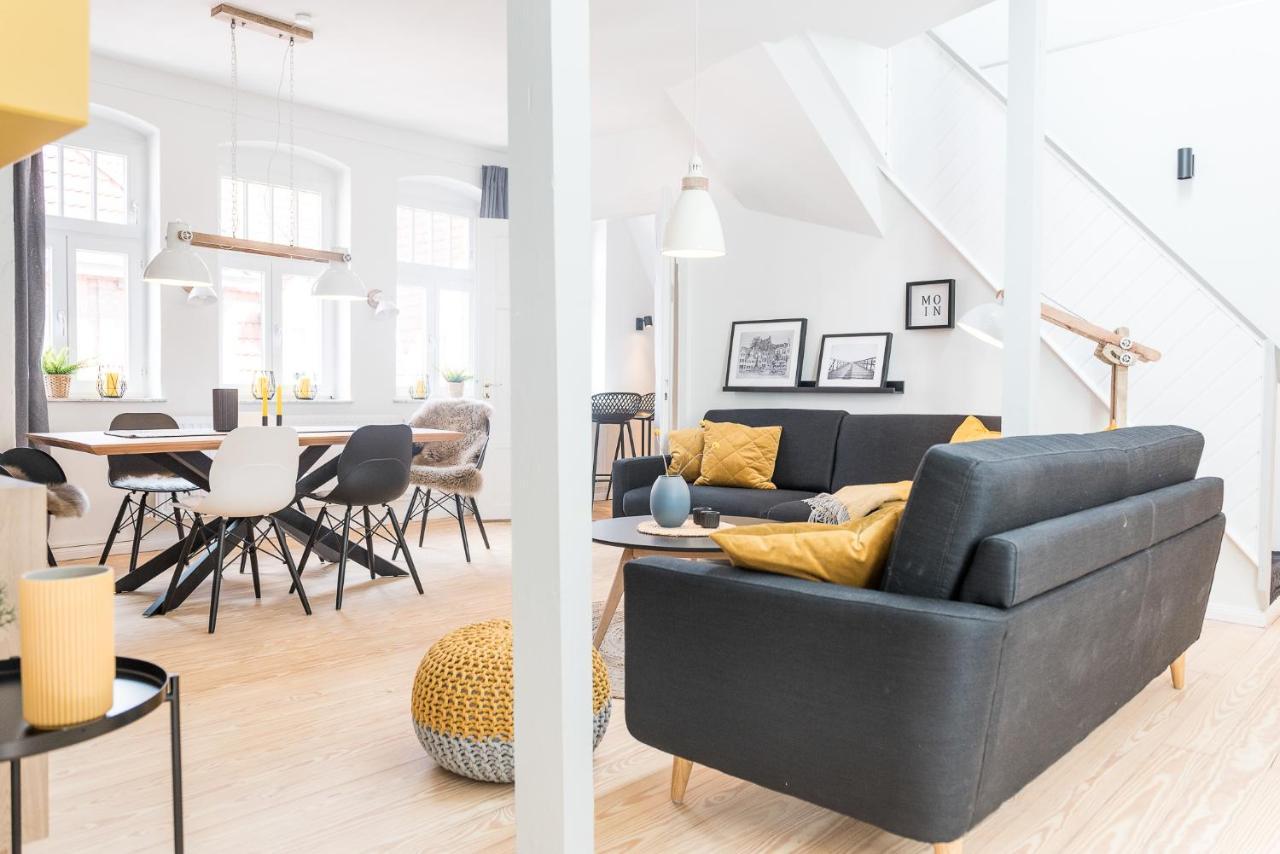 Fewo1846 - Flensburg68 - Komfortable Maisonettewohnung Fuer 6 Personen Mit Dachbalkon Im 4 Og エクステリア 写真