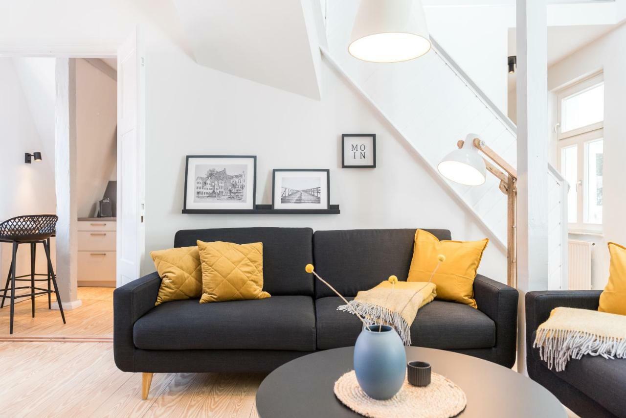 Fewo1846 - Flensburg68 - Komfortable Maisonettewohnung Fuer 6 Personen Mit Dachbalkon Im 4 Og エクステリア 写真